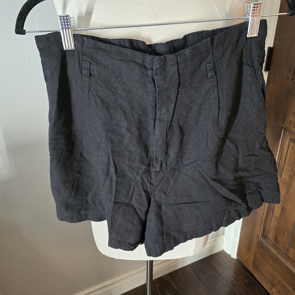 Love Tree Charcoal Flat Front Men's Shorts